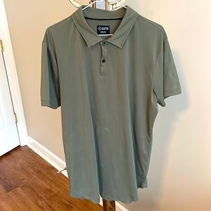 CUTS curved hem polo